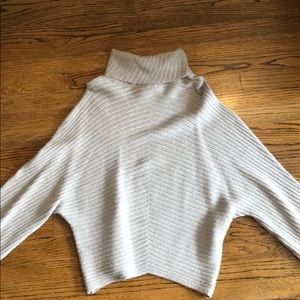 Anthropologie grey sweater